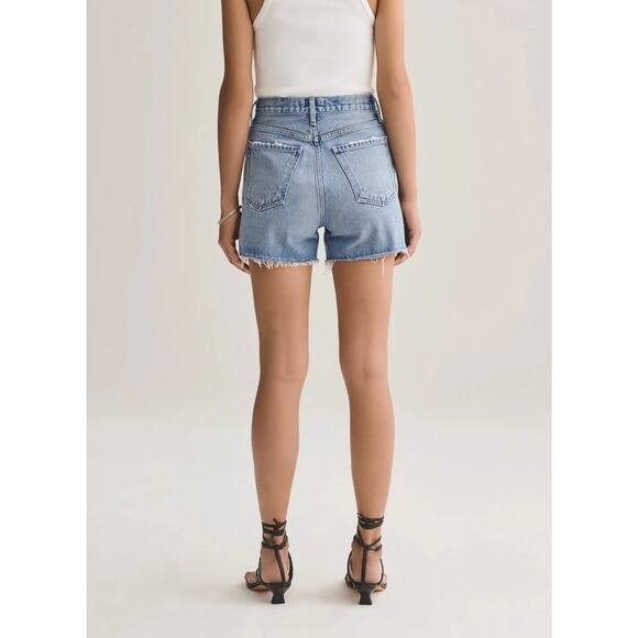 Agolde Women's Dee Cut Off Shorts in Epic Size 25 - Picture 2 of 5